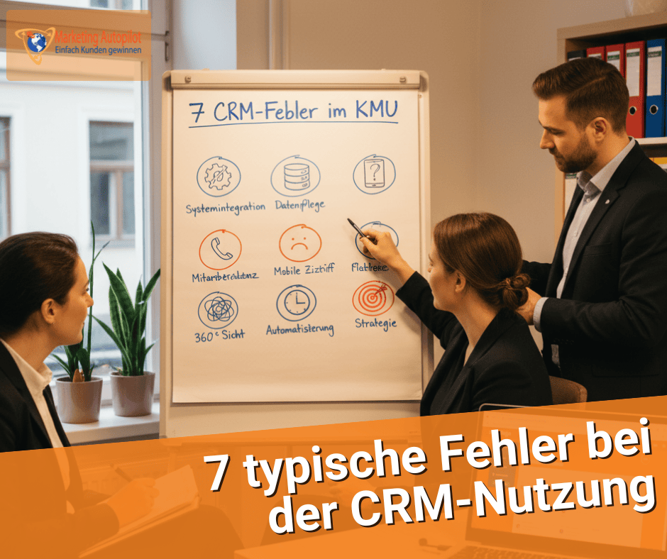 7 typische Fehler bei der CRM-Nutzung